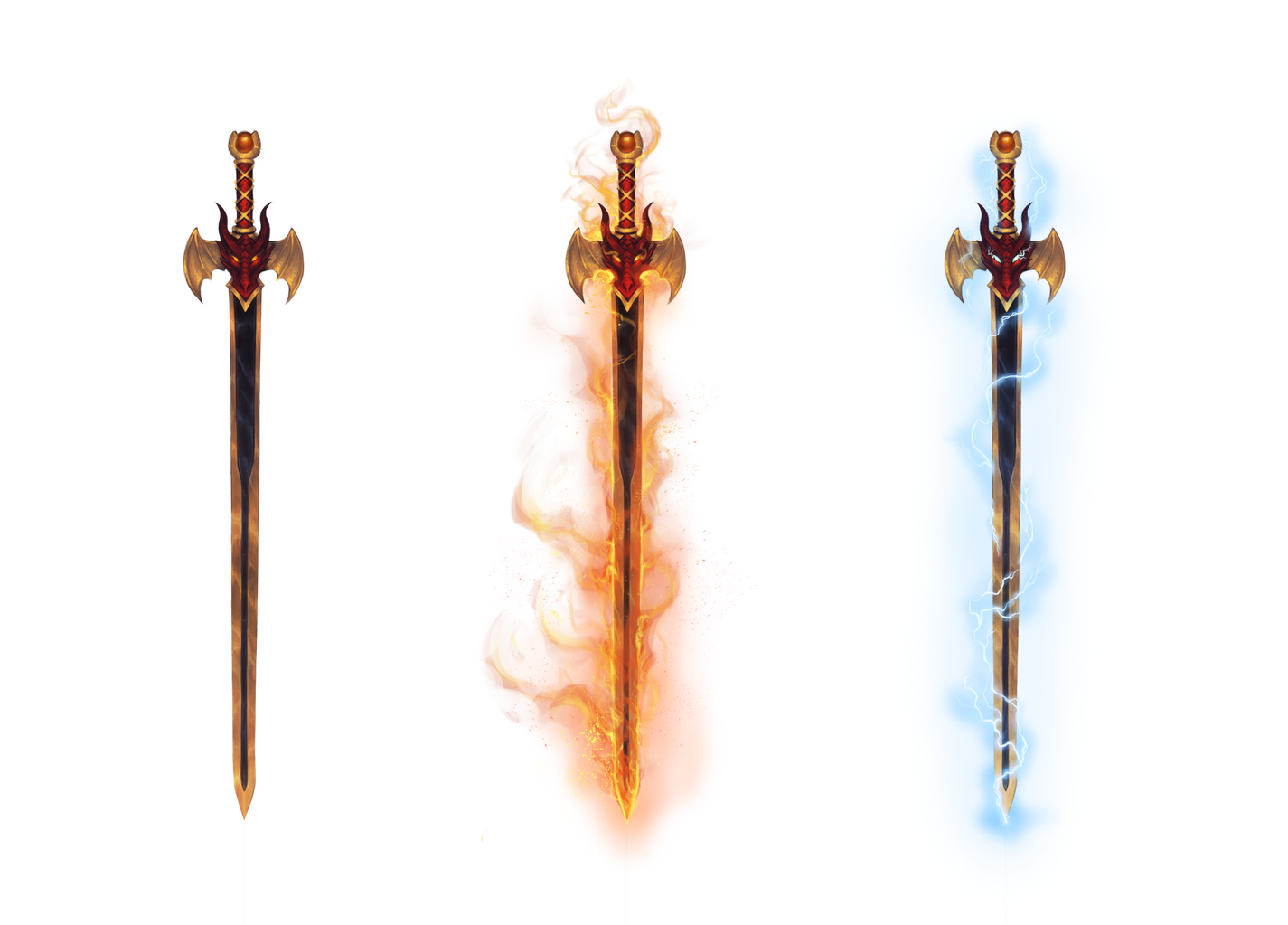 Dargonax and it's three forms (Oxanaresh)