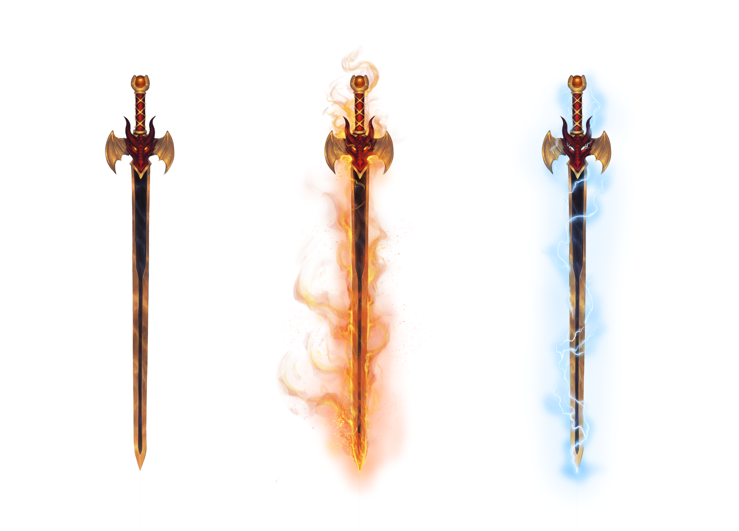 Dargonax and it's three forms (Oxanaresh)